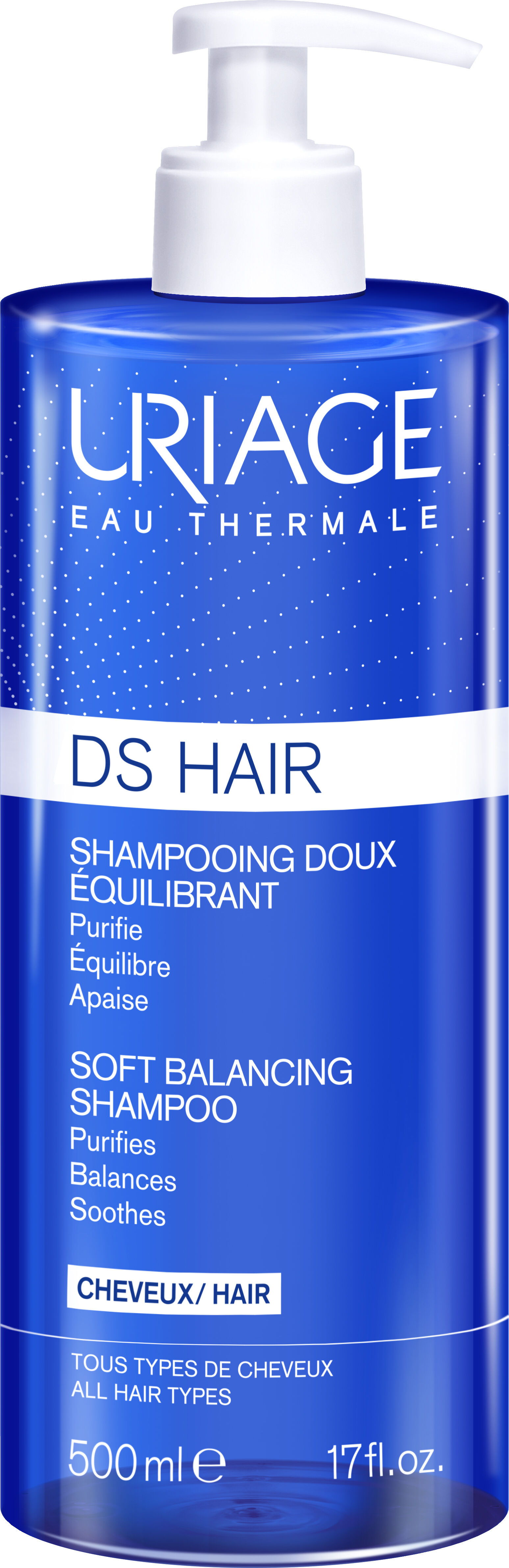 Uriage Ds Hair Shampoo Delicato Riequilibrante 500ml