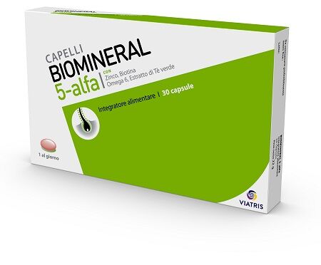 Meda Pharma Spa Biomineral 5 Alfa 30 Capsule