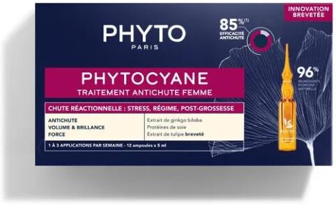 Ales Groupe Italia Spa Phyto Phytocyane Trattamento Anticaduta Capelli Donna 12 Fiale 7,5 Ml