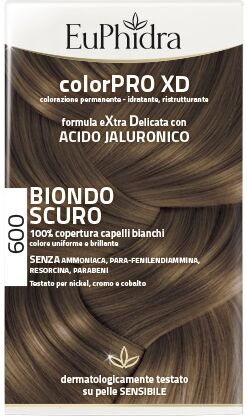 Zeta Farmaceutici Spa Euphidra Colorpro Xd 600 Biondo Scuro  - In Omaggio 1 Balsamo Colorpro Da 80ml