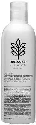 Sma Srl Organics Pharm  Shampoo  Nutritivo Ristrutturante Olio Di Argan E Camomilla 250 Ml