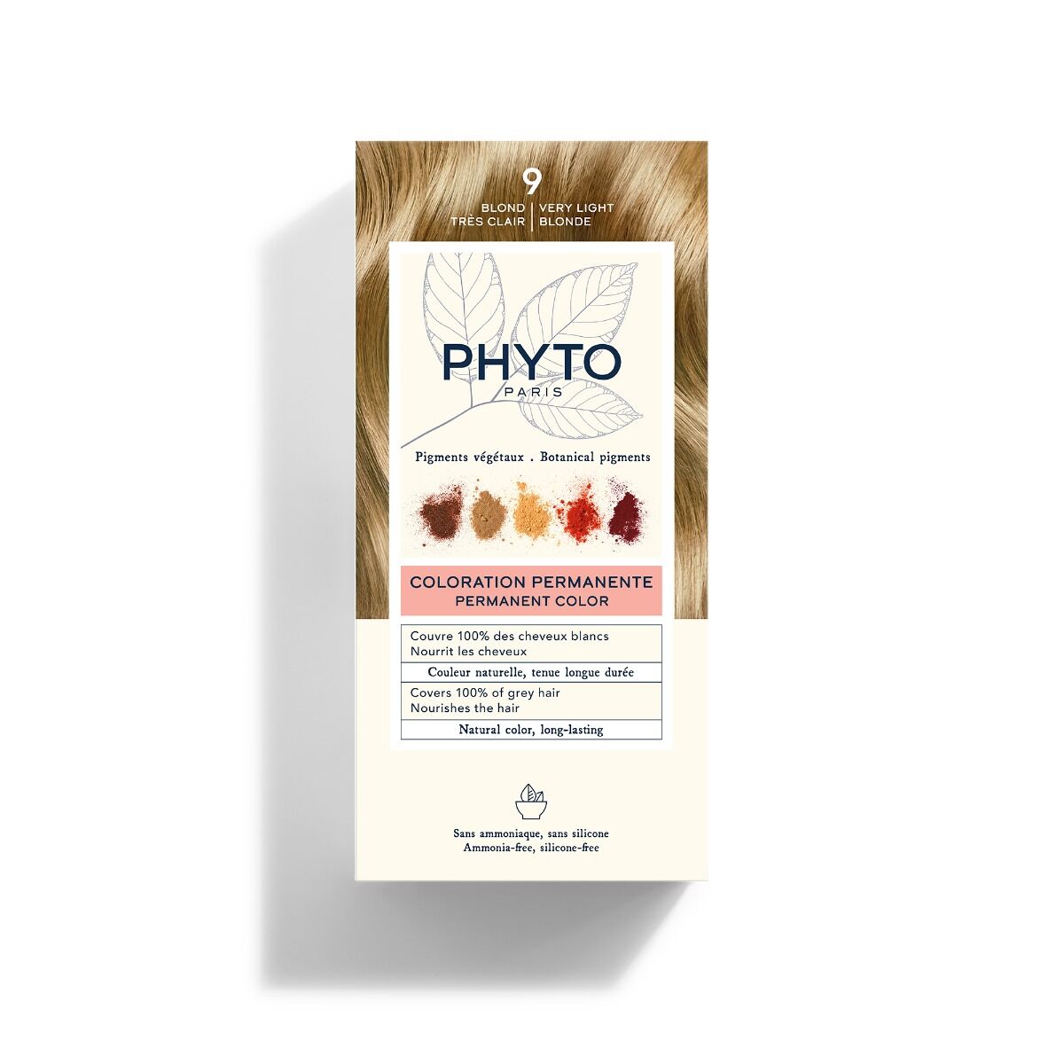 Phyto color 9 Biondo Chiarissimo Colorazione Permanente Senza Ammoniaca