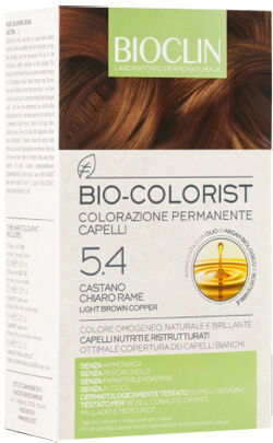 Bioclin Bio-Colorist 5.4 Castano Chiaro Rame