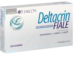 Pharcos Deltacrin Fiale Trattamento Intensivo Prevezione Anticaduta Capelli 10 Fiale