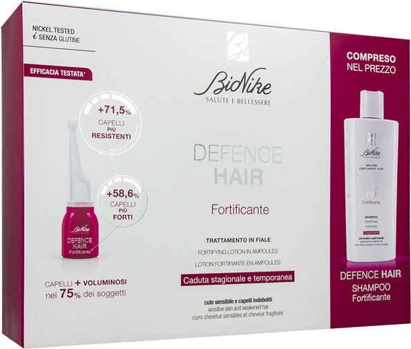 Bionike Defence Hair Bipack Ridensificante Shampoo 200 ml + 21 Fiale