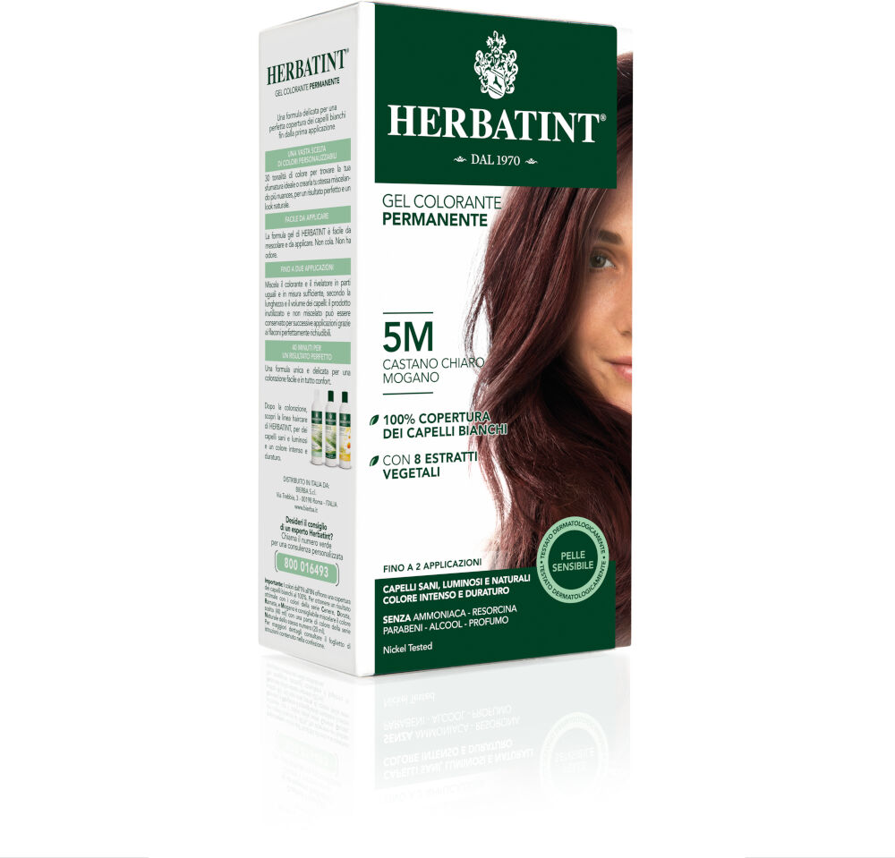 Herbatint Gel Permanente 5M Castano Chiaro Mogano 150 ml