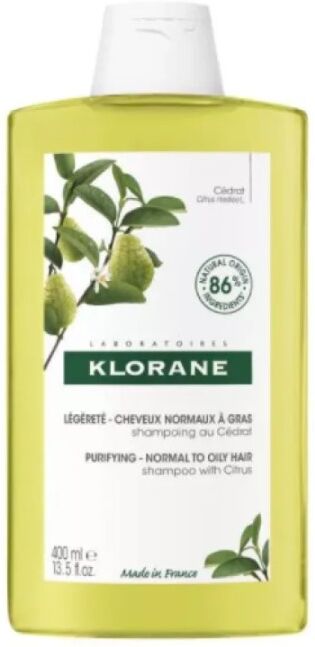 Klorane Shampoo Alla Polpa Di Cedro Leggero 400 ml