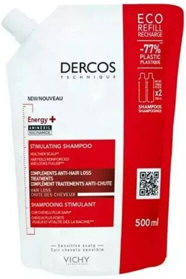 Vichy Dercos Eco Ricarica Energizzante 500 Ml