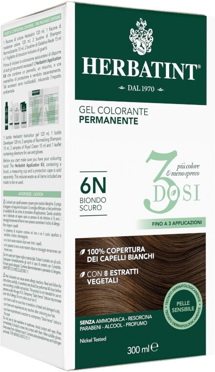 Herbatint 3Dosi 6N 300 Ml