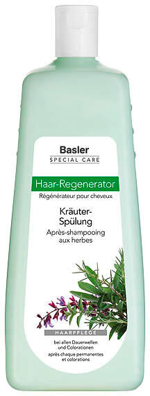 Basler Special Care Balsamo a base di erbe rigeneranti per capelli Bottiglia economica da 1 litro