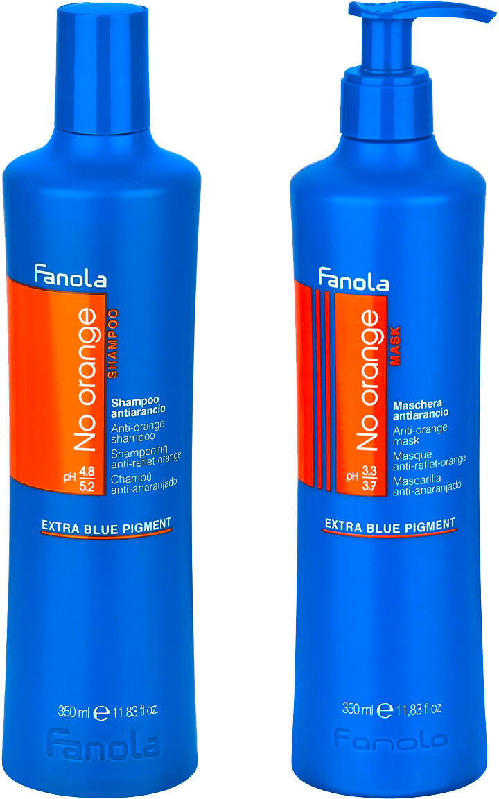 Fanola No Orange Set 1 (Shampoo 350 ml + Mask 350 ml)