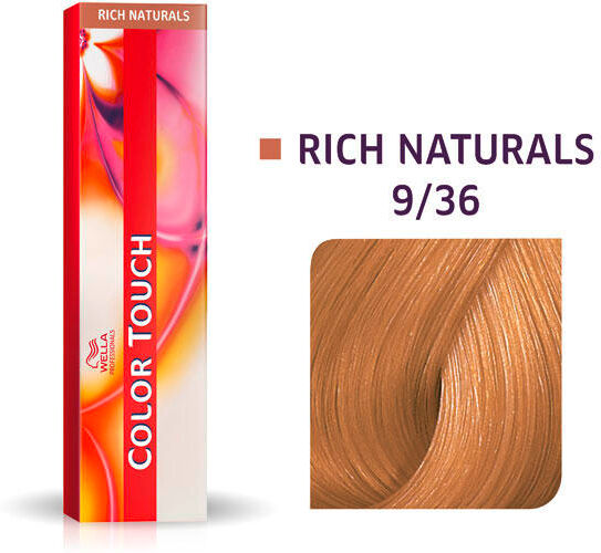 Wella Color Touch Rich Naturals 9/36 Biondo Chiaro Oro Viola