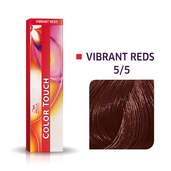Wella Color Touch Vibrant Reds 5/5 Mogano marrone chiaro