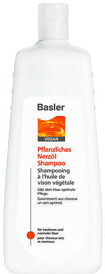 Basler Shampoo all'olio di visone vegetale Bottiglia economica da 1 litro