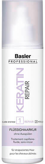 Basler Professional Trattamento liquido per capelli Keratin Repair Bottiglia spray 200 ml