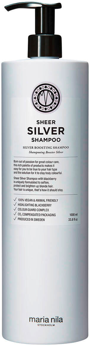 Maria Nila Sheer Silver Shampoo 1 Liter