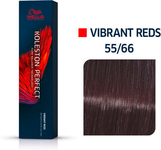 Wella Koleston Perfect Vibrant Reds 55/66 Marrone chiaro viola intensivo, 60 ml