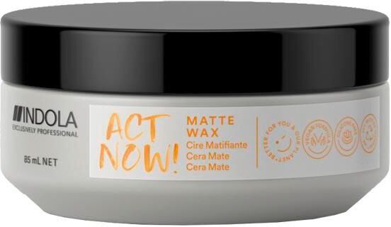 Indola ACT NOW! Matte Wax tenuta forte 85 ml