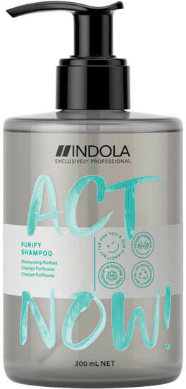 Indola ACT Now! Purificare lo shampoo 300 ml