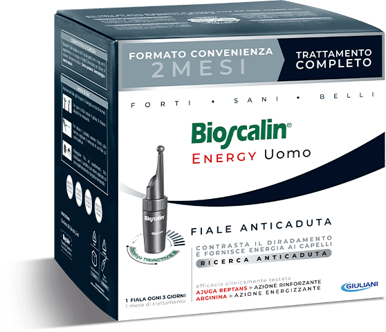 Bioscalin Energy Fiale Anticaduta Uomo 10+10 (trattamento 2 mesi)