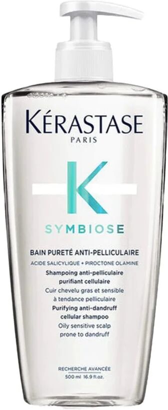 Kerastase Symbiose Bain Purete Anti Pelliculaire Shampoo Capelli Grassi, 500ml