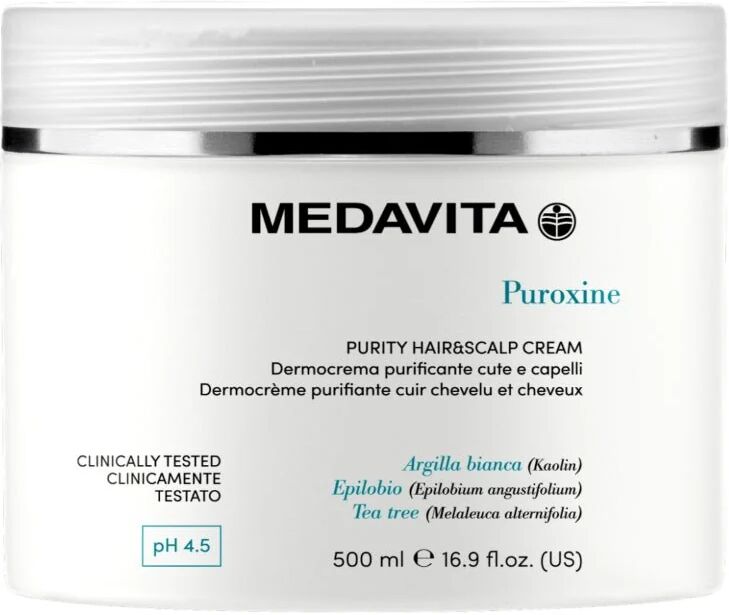 Medavita Puroxine Purity Hair & Scalp Cream forfora 500ml