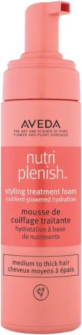 Aveda Nutriplenish Styling Treatment Foam Schiuma Capelli 200ml