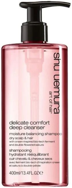 Shu Uemura Delicate Comfort Deep Cleanser Shampoo Cute Secca 400ml