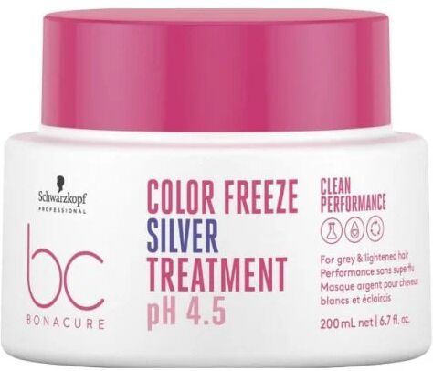 Schwarzkopf Color Freeze Silver Treatment Maschera Antigiallo, 200ml