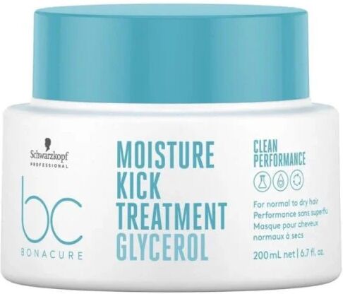 Schwarzkopf Moisture Kick Treatment Maschera Capelli Secchi, 200ml