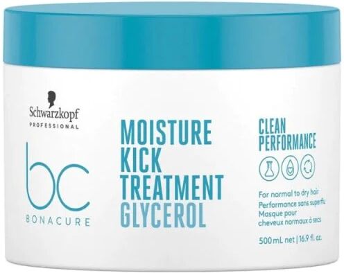 Schwarzkopf Moisture Kick Treatment Maschera Capelli Secchi, 500ml