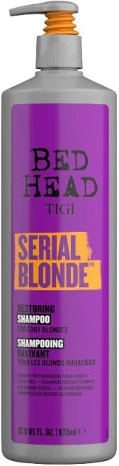 Tigi Bed Head Serial Blonde Shampoo Capelli Biondi Danneggiati, 970ml