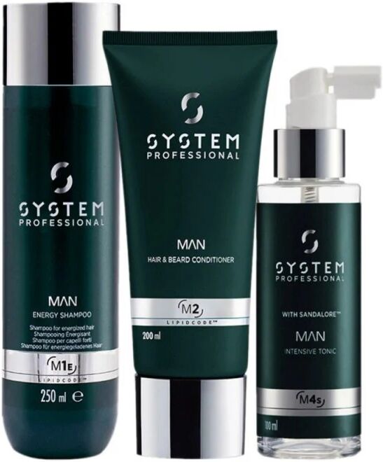 System Professional Man Kit Antiforfora e Anticaduta Capelli Uomo