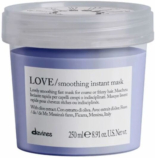 Davines Love Smoothing Instant Maschera Lisciante Capelli, 250ml