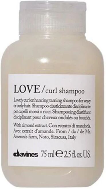 Davines Essential Haircare Love Curl Shampoo, 75ml