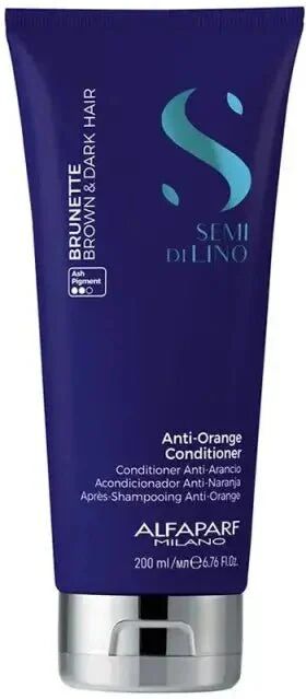 Alfaparf Milano Semi di Lino Brunette Anti Orange Conditioner Balsamo Antiarancio 200ml