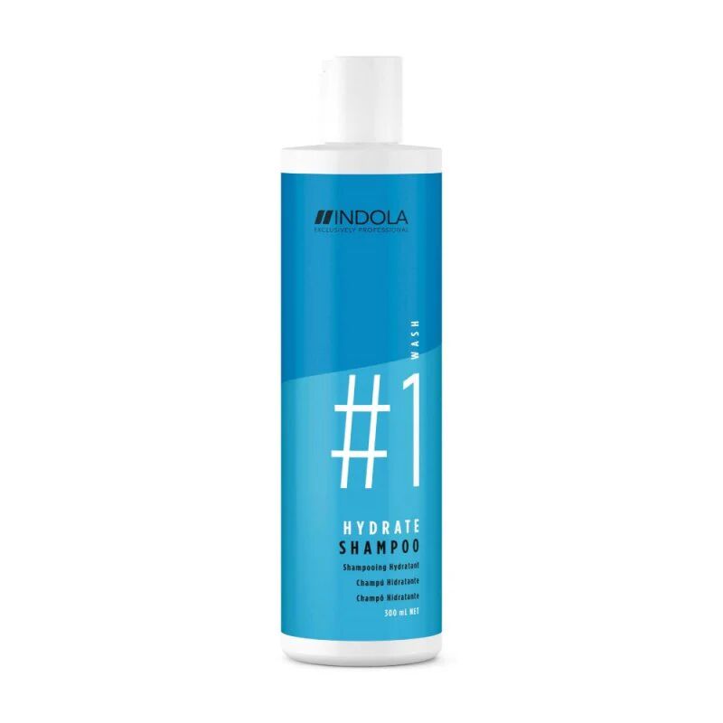 Indola Hydrate Shampoo Idratante, 300ml