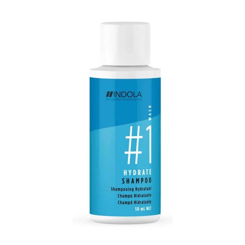 Indola Hydrate Shampoo Idratante, 50ml