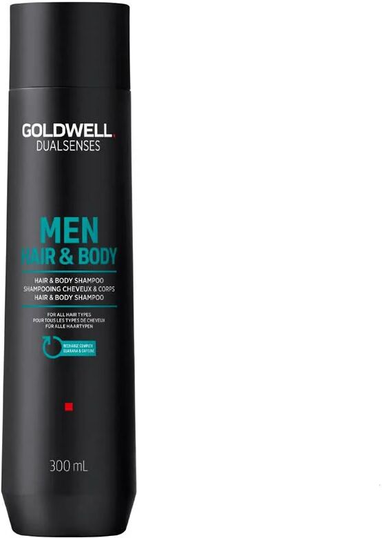 Goldwell Dualsenses Men Hair & Body Shampoo Doccia Uomo, 300ml