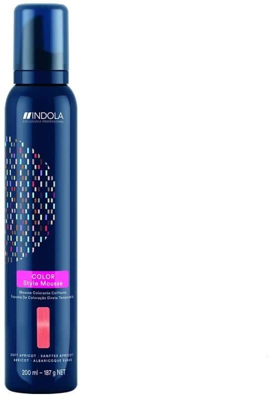 Indola Color Style Mousse Albicocca 200ml mousse colorante