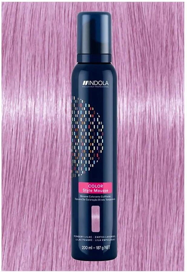 Indola Color Style Mousse Lilla 200ml mousse colorante