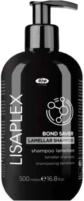 Lisap lex Bond Saver Lamellar Shampoo laminazione Capelli 500ml, 500ml