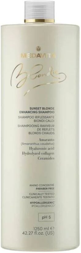 Medavita Blondie Shampoo riflessante capelli biondi caldi 1250ml