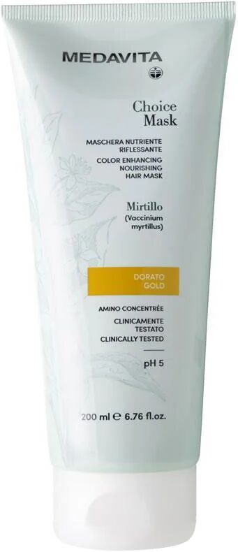 Medavita Choice Maschera Dorato 200ml