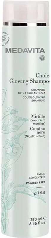 Medavita Shampoo Choice Glowing 250ml shampoo illuminante