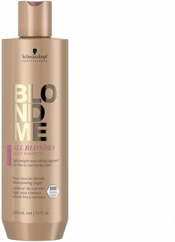 Schwarzkopf Blondme All Blondes Light Shampoo capelli biondi 300ml