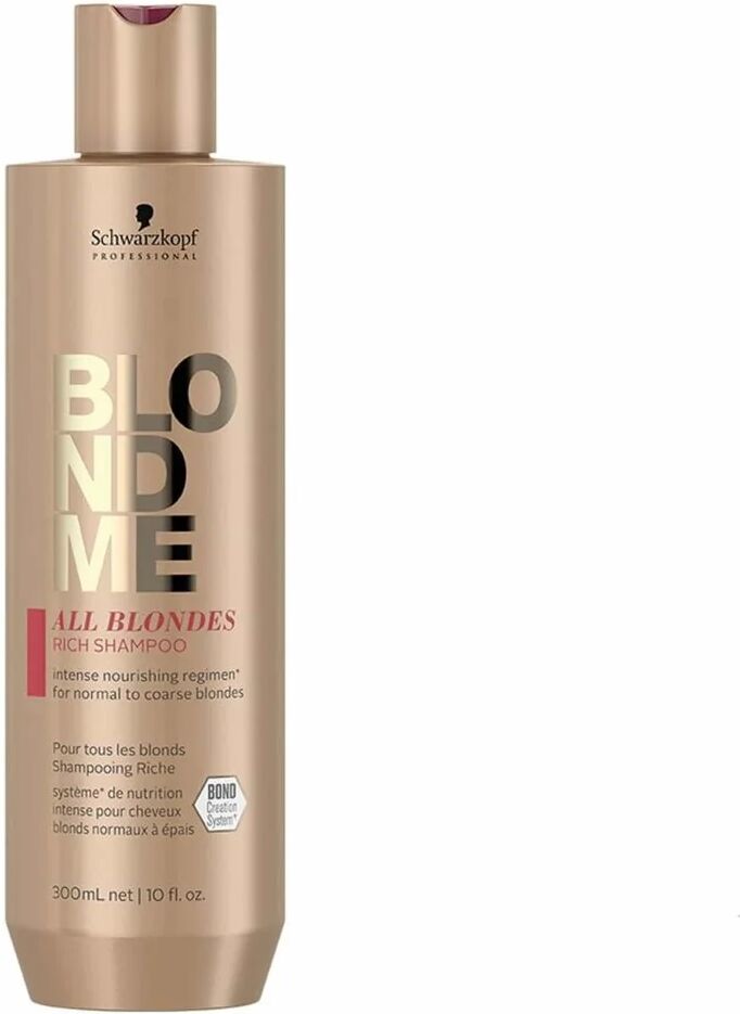 Schwarzkopf Blondme All Blondes Rich Shampoo capelli biondi 300ml