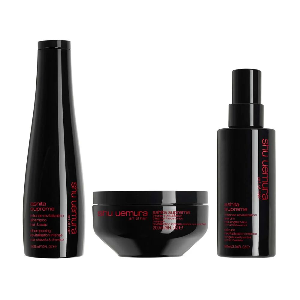 Shu Uemura Ashita Supreme Kit Completo Rivitalizzante Capelli Grossi