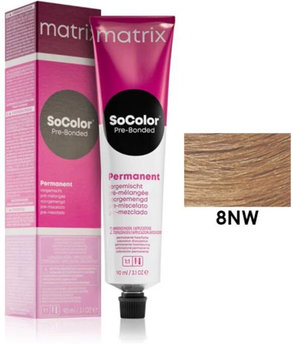 Matrix SoColor 8NW Biondo Chiaro Naturale Caldo 90ml