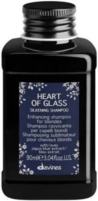 Davines Heart Of Glass Silkening Shampoo Capelli Biondi, 90ml